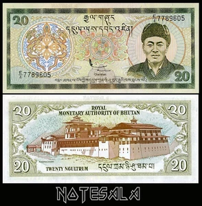 BHUTAN 20 NGULTRUM ND (2000) Pick 23 NEW-UNC - Picture 1 of 1