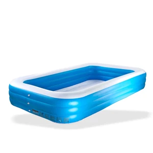 Bestway Swimming Pool Schwimmbecken Schwimmbad 290x175x56 cm blau aufblasbar - Bild 1 von 6