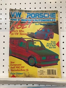 VW & Porsche Car Catalog 1989 Original Vintage japan - Picture 1 of 4