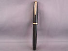 Writefine by Parker Black Vintage Lever Fill Fountain Pen--fine point