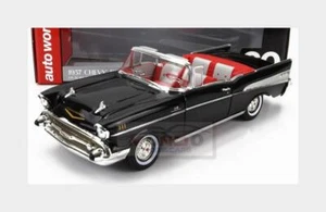 1:18 AUTOWORLD Chevrolet Bel Air Spider 1955 007 James Bond Dr. No AWSS134-06 - Foto 1 di 2