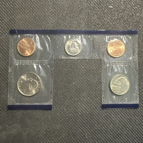 1996 Mint Set Coins Uncirculated Cover