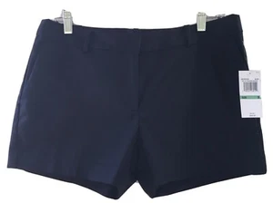 MICHAEL Michael Kors Shorts Women's Size 8 Black Cotton Stretch  - Picture 1 of 7