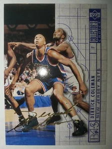 Derrick Coleman 1994-95 GOLD Signature Collectors Choice FRENCH Card #388 NMM - Picture 1 of 1