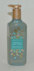 1 BATH & BODY WORKS COCONUT MINT DROP GENTLE GEL HAND SOAP WASH 8 OZ PEPPERMINT - Picture 1 of 5