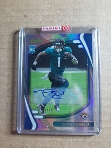2021 Absolute Signature Rookies Spectrum #112 Travis Etienne Jr. Autograph /99