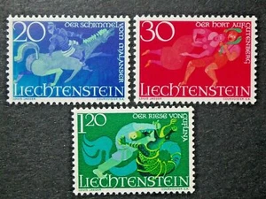 LIECHTENSTEIN 3 MINT NH OG STAMPS SC # 421-423 - Picture 1 of 2
