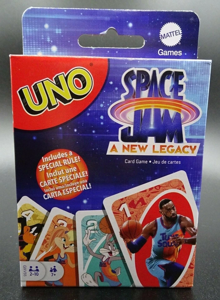 Mattel / UNO Card Game / "Space Jam / A Legacy Edition" /