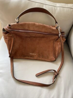 Bolso de Mano/Hombro/Bolso Bandolera de Gamuza Coccinelle Foto 1 de 4