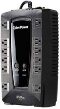 CyberPower LE850G-R Battery Backup 850VA/460W UPS - Manufacturer Refurbished