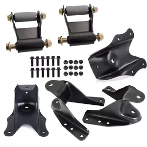 Soporte de suspensión de grillete trasero de resorte delantero trasero para Ford F250 F350 - Imagen 1 de 8