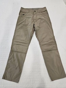 Kuhl Radikl Pants Mens 30x30 Khaki Beige Stretch Hiking Outdoor Rugged Wear - Picture 1 of 19