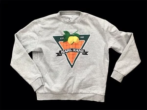 Rare Vintage Karl Kani Crewneck Sweatshirt Lemon Hip Hop Streetwear Size Large - Bild 1 von 9