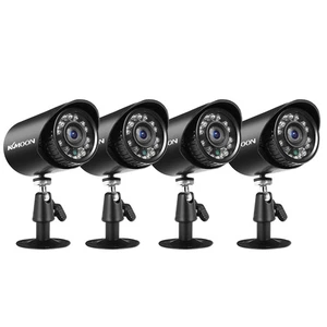 KKmoon 4pcs FHD 1080P Waterproof CCTV Cameras 4*60ft Cables Kit  &  W2W8 - Bild 1 von 11