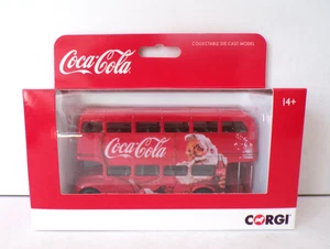 CORGI GS82331 COCA-COLA CHRISTMAS LONDON BUS COME NUOVO IMBALLATO ANCORA SIGILLATO. - Foto 1 di 5