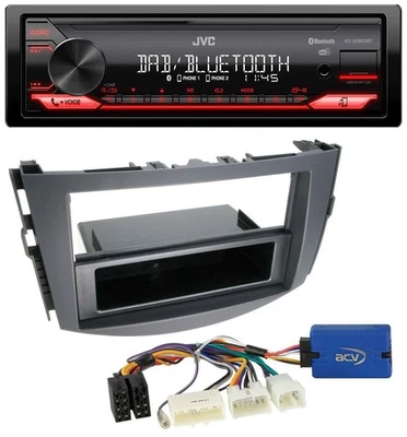 JVC Bluetooth USB DAB MP3 Autoradio für Toyota RAV-4 (11-13) - 28 Pin - Bild 1 von 4