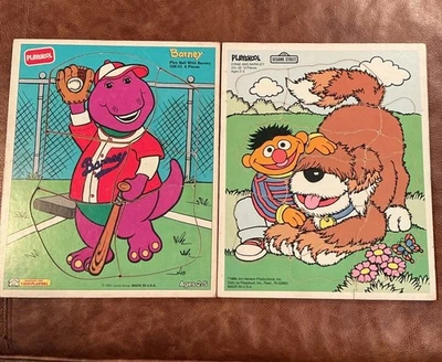 2 rompecabezas de madera Playschool  Foto 1 de 4