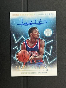 2024-25 Panini Origins Isiah Thomas Auto Blue 13/25#Z - Picture 1 of 2