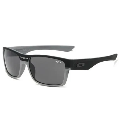 Очки солнцезащитные поляризованные Oakley Style TWO FACE Like черные - серебристые / серые - Изображение 1 из 4