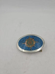VTG 1970'S BELT BUCKLE ACAPULCO WITH SUN MADE IN MEXICO - Picture 1 of 9