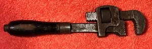 Antique VTG The Oswego Tool Co 7” Adjustable Pipe Wrench (E. L. Turner Stamped) - Picture 1 of 8