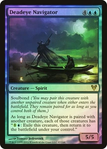MTG FOIL Deadeye Navigator  - Avacyn Restored #047 - Picture 1 of 1