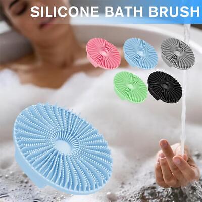 Shower Body Brush Skin Massage Scrubber Silicone For Kids Elderly Bath R1Y9 • 10.50€