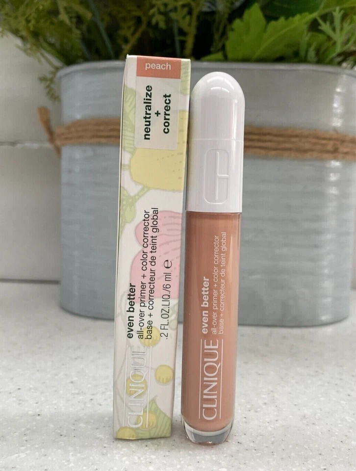 Clinique Even Better All-Over Primer and Color Corrector - Peach - NEW IN BOX - Image 1 of 1