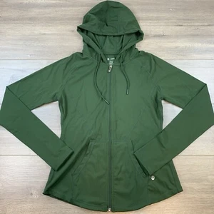 Buff Bunny Full Zip Hooded Activewear Lightweight Workout Jacket Women’s Medium - Bild 1 von 13