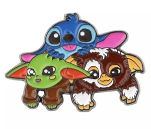 Disney LILO & Stitch Pin enamel pin Lot Stitch Trade Pins Mash Up Gremlins Yoda - Picture 1 of 4