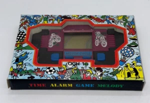 MOTORCYCLE - LCD Game & Watch Portable Console - 1990's - DEADSTOCK - BOXED - Picture 1 of 4