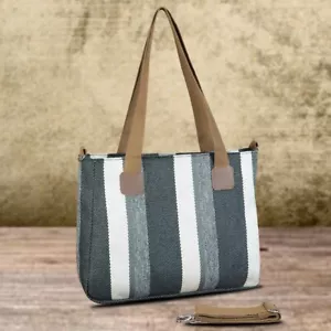Purses and Handbags for Women Canvas Tote Bag Shoulder Bag Crossbody Bag - Picture 1 of 10
