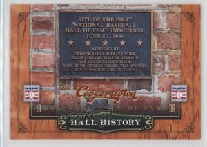 2012 Panini Cooperstown Hall History Baseball Hall of Fame #3