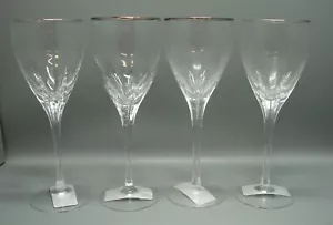Lenox FIRELIGHT PLATINUM Weingläser SOLD IN SET OF FOUR Weitere Artikel hier - Bild 1 von 2