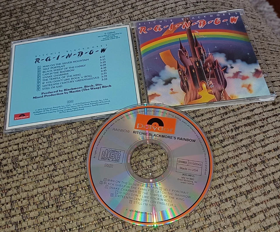 RAINBOW-RITCHIE BLACKMORE'S RAINBOW-1975-USA-POLYDOR/BMG D102043(825 089-2)-CD-M Foto 1 de 1