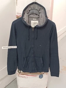 ABERCROMBIE & FITCH DOUGLASS MOUNTAIN WAFFEL HOODIE MARINEBLAU HERREN GR. M, L, XL, XXL - Bild 1 von 13