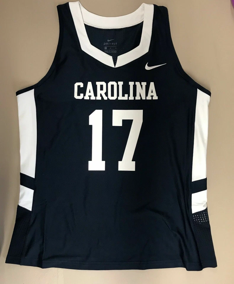 Nike North Carolina Tar Heels Untouchable Lacrosse Jersey Women's M Navy 881259