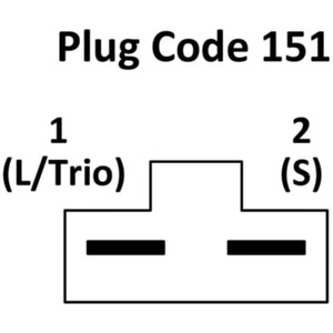 Alternator fits Chevrolet C7 Caterpillar 3208 Diesel	1981-1993 10463072 7138 - Picture 1 of 1