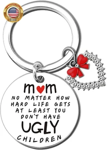 Mom Gifts Mothers Day Gifts Mom Birthday Gift for Moms Mama Mother Keychain Birt - Picture 1 of 7