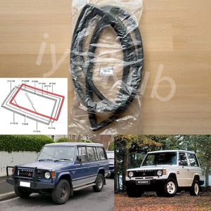 for Mitsubishi Pajero Montero Shogun front windshield weatherstrip rubber seal - Picture 1 of 6