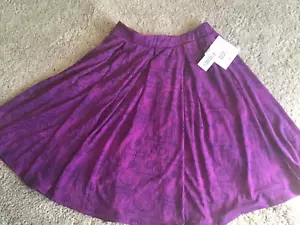 Gonna plissettata multicolore con tasche Lularoe taglia small Madison nuova con etichetta - Foto 1 di 2