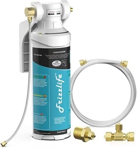 Frizzlife Inline Water Filter System for Refrigerator,Ice Maker,Under Sink-MS99 - Picture 1 of 6