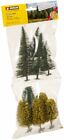HO Scale Scenery - 26412 - Mixed Forest 6.5 - 15 cm, 10 pieces