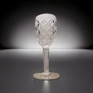 Vintage brandneu Waterford Kristall COMERAGH Sherry Cordial Port Glas 5 1/4" geriffelt - Bild 1 von 5