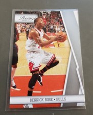 DERRICK ROSE NBA CARD PANINI PRESTIGE 2010-11 # 13 CHICAGO BULLS