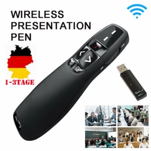 Wireless Presenter 2,4 GHz mit rotem Laser, für PowerPoint Präsentationen - Bild 1 von 13