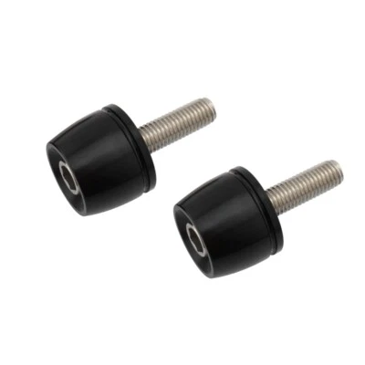 CNC Blk Handlebar Ends Weight For BMW R nine T Scrambler Pure Urban 14-2021 A1 - Image 1 of 4