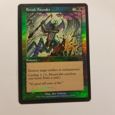 1 x Break Asunder - Foil - Scourge - LP - Magic The Gathering - MTG NM MINT $$$$