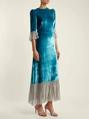 Damen Hochzeitskleid A-Linie Midi Kleid Abendkleid Ball Party Kleid Brautjungfer - Bild 1 von 4