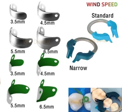 Dental Matrix Bands Ring Sectional Matrice Clamp Fit Garrison Palodent V3 System - Image 1 of 4